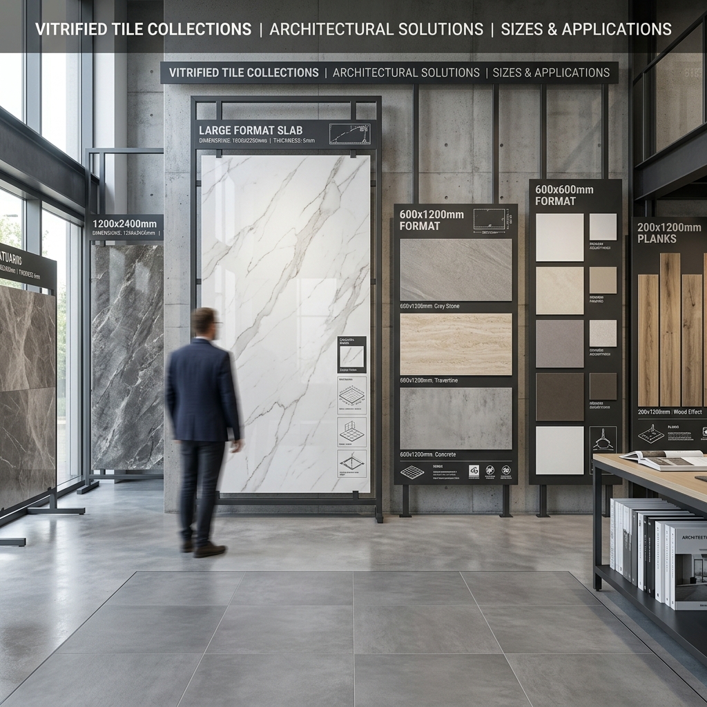 Large Format Vitrified Flooring